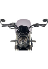Szyba motocyklowa WRS Touring Benelli Leoncino 500 (17-) mocno przyciemniana