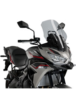 Szyba motocyklowa turystyczna PUIG do modelu Kawasaki Versys 650 (22-) lekko przyciemniana