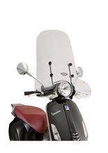 Szyba przezroczysta Givi do Vespa Primavera 50-125-150 (14 > 19) [mocowanie w zestawie]