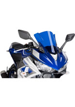 Szyba sportowa PUIG do Yamaha YZF R3 (15-18) niebieska