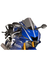 Szyba sportowa PUIG do Yamaha YZF-R6 (17-20), YZF-R6 RACE (21-), YZF-R7 (22-) mocno przyciemniana