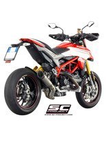 Tłumik S1 slip-on z rurą łączącą 2-1 SC-Project do Ducati HYPERMOTARD 939 / SP [16-17]