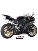 Tłumik SC-Project CR-T Carbon (Slip-on, Niska pozycja) - Yamaha YZF R6 [06-16]