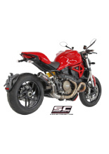 Tłumik SC-Project CR-T Carbon / Titanium (Slip on) - Ducati Monster 1200 / S [14-16]