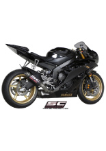 Tłumik SC-Project GP-M2 Carbon (Slip on, Wysoka pozycja) - Yamaha YZF R6 [06-16]