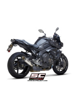 Tłumik SC-Project S1 Titanium + Carbon (Slip on) - Yamaha MT-10 [16-20]