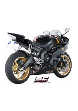 Tłumik SC-Project S1 Titanium + Carbon (Slip on) - Yamaha YZF R6 [06-16]