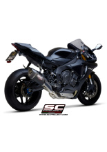 Tłumik SC-Project SC1-R Carbon / Titanium 250mm, Bez katalizatora (Slip on) - Yamaha YZF R1 / R1M [15-16]