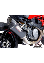 Tłumik SC-Project SC1-R Carbon / Titanium (Slip on) - Ducati Monster 1200 / S / R [17-21]