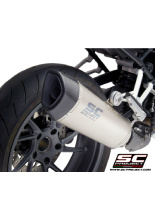 Tłumik SC-Project, SC1-R, Titanium + Carbon (SLIP ON) - BMW R 1200 R / RS (21-) srebrny