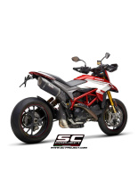 Tłumik SC-Project SC1-R Titanium / Carbon (Wersja wysoka) - Ducati Hypermotard 939 / SP [16-18]