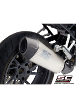 Tłumik SC-Project, X-Plorer II, Titanium + Carbon (SLIP ON) - BMW R 1200 R / RS (21-)