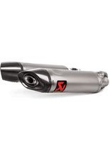 Tłumik motocyklowy Akrapović do Aprilia Shiver 900 [17-20] [Slip-On line, Titanium]