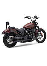 Tłumik motocyklowy Cobra Neighbor Hater Slip-On do modeli Harley Davidson Softail Deluxe, Softail Heritage Classic, czarny