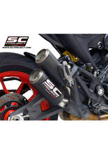 Tłumik motocyklowy podwójny SC-Project CR-T Ducati Monster 937 (21-24) carbon