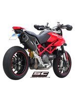 Tłumik owalny SC-Project do Ducati HYPERMOTARD 1100 EVO / SP [07-12]