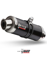 Tłumiki motocyklowe Bolt-On Line (GP) MIVV do Kawasaki ZX-10R (06-07) czarne