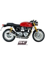 Tłumiki stożkowe '70s Slip-On SC-Project do Triumph THRUXTON 1200 / R [16-17]