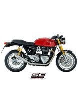 Tłumiki stożkowe Slip-On SC-Project do Triumph THRUXTON 1200 / R [16-17]