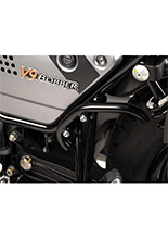 Uchwyt do podstawki centralnej Hepco&Becker Moto Guzzi V9 Bobber/Special Edition (21-) czarny