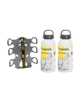 Uchwyt na aluminiowe bidony do kufrów Touratech ZEGA Pro/ZEGA Mundo w komplecie z dwoma bidonami 0,6 l