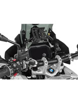 Zabezpieczenie antykradzieżowe wyświetlacza "TFT" Touratech z osłoną przeciwsłoneczną BMW (wybrane modele) aluminiowe, czarne