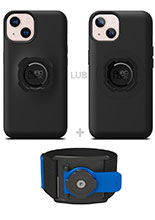 Zestaw do biegania: etui na telefon iPhone 13 + opaska sportowa Quad Lock