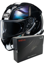 Zestaw: kask integralny Shoei GT-Air 3 Scenario TC-5 + dedykowany interkom motocyklowy Sena SRL 3