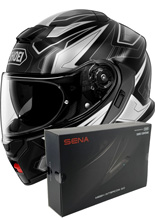 Zestaw: kask szczękowy Shoei Neotec 3 Anthem TC-5 + dedykowany interkom motocyklowy Sena SRL 3