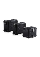 Zestaw: kufry boczne 37/45 + kufer centralny 38 TRAX ADV + stelaże SW-MOTECH BMW F 900 GS (24-) czarne