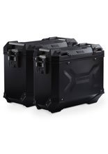 Zestaw: kufry boczne + stelaże EVO TRAX ADV SW-MOTECH 37/37 L do motocykla Kawasaki Versys 650 [15-] [pojemność 2 x 37 L]