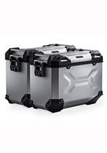 Zestaw: kufry boczne + stelaże EVO TRAX ADV SW-MOTECH 45/45L do motocykla Kawasaki Versys 650 [15-] [pojemność 2 x 45 L]