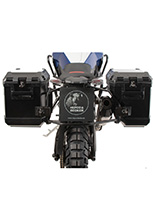 Zestaw: kufry boczne + stelaże Hepco&Becker Xplorer Cutout do BMW F 900 GS (24-) czarne