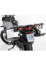 Zestaw: kufry boczne + stelaże Hepco&Becker Xplorer Cutout do Suzuki V-Strom 650 ABS [12-]