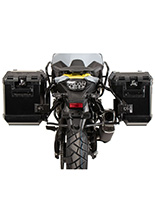Zestaw: kufry boczne + stelaże Hepco&Becker Xplorer Cutout do Suzuki V-Strom 800 DE (23-) czarne