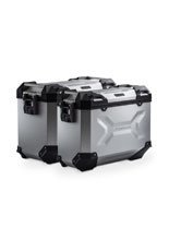 Zestaw: kufry boczne + stelaże PRO TRAX ADV 45/37 L do motocykli KTM 790 Adventure (23-), 890 Adventure / R (22-)  srebrne [pojemność 45 + 37 L]