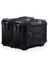 Zestaw: kufry boczne + stelaże PRO TRAX ADV SW-MOTECH 37/37 do motocykla BMW R 1300 GS (23-) [pojemność 2 x 37 L]