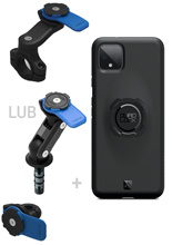 Zestaw na motocykl: etui na telefon Google Pixel 4 + mocowanie Quad Lock 