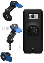 Zestaw na motocykl: etui na telefon Samsung Galaxy S8+ + mocowanie Quad Lock 