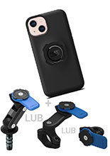 Zestaw na motocykl: etui na telefon iPhone 13 + mocowanie Quad Lock