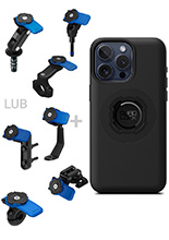 Zestaw na motocykl: etui na telefon iPhone 16 Pro Max + mocowanie Quad Lock