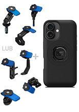 Zestaw na motocykl: etui na telefon iPhone 16 + mocowanie Quad Lock