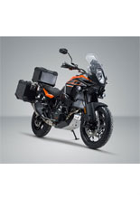 Zestaw zabezpieczający: osłona pompy hamulcowej, łańcucha, zbiornika płynu hamulcowego, siłownika sprzęgła  SW-MOTECH KTM Adventure 1050/1090/R/1190/R/1290/R/S/T