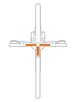 Adapter do kierownicy Lampa Bike