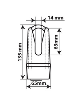 Blokada tarczy hamulcowej Lampa Claw XS