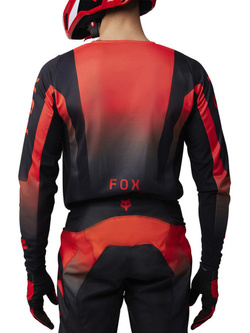 Bluza enduro Fox 180 Lean Extd czarno-czerwona-fluo