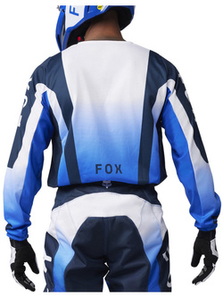 Bluza enduro Fox 180 Lean czarno-niebieska