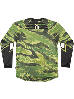 Bluza enduro Icon Tiger's Blood czarno-zielono-biała