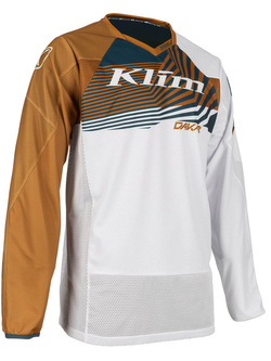 Bluza enduro Klim Dakar biało-brązowa