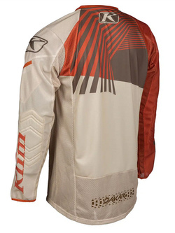 Bluza enduro Klim Dakar brązowo-pomarańczowa